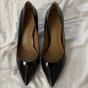 NEVER WORN new without tags black chunky heels